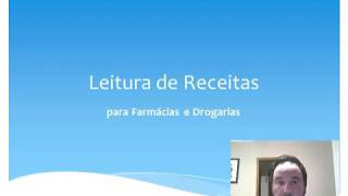 👩‍🎓👩‍⚕💉 Leitura de Receita para BalconistaAtendente de Farmácia 💉👨‍⚕👨‍🎓 [upl. by Linus]