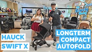 【REVIEW】Hauck Swift X Autofold Compact Stroller  My Lovely Baby [upl. by Reh]