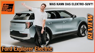 Ford Explorer Electric im Test 2023 Was kann das NEUE ElektroSUV Review  Lieferzeit  Preis [upl. by Annawyt]