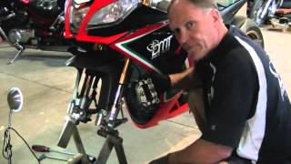 HowTo Brembo Motorcycle Brake Caliper Cleaning [upl. by Hsaniva]