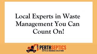 Perth Septics Expert Septic System Installation amp Maintenance Services [upl. by Aneelad]