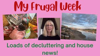 Decluttering and house move news My Frugal Week [upl. by Nirej]