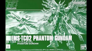 HGUC EMSTC02 Phantom Gundam  ProtoMets Gunpla [upl. by Niobe494]