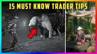 15 MUST KNOW Tips amp Tricks That Will Make You The BEST Trader In Red Dead Online RDR2 [upl. by Dahs207]