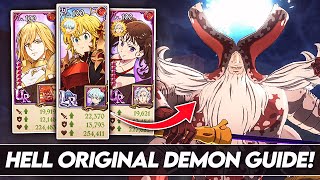 UPDATED Complete ORIGINAL Demon Guide Team Comps amp 3 Turn Strategy 7DS Guide 7DS Grand Cross [upl. by Eenttirb958]