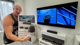 Dolby Atmos compatible Soundbar package for under £200 Ultimea Poseidon D60 Setup amp Demo [upl. by Tennes]