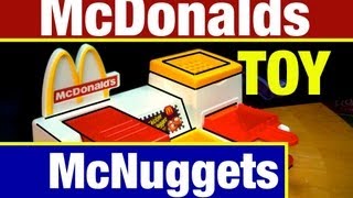 McDonalds Toys McNugget Maker Playset Vintage McDonalds Snack Food Maker Toy Review Mike Mozart [upl. by Berhley138]