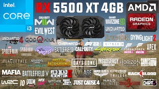 RX 5500 XT 4GB Test in 50 Games in 2022 [upl. by Eves]