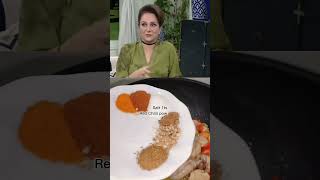 😲Bushra Ansari k father ne pakwaya karely mein chiken  chicken Karela recipeshorts​ youtubeshorts [upl. by Dedrick]