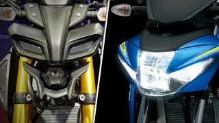 ¡Yamaha MT15 Vs Suzuki GSXS150 ¡NO COMPRES ANTES DE VER ESTO VERSUSBLazeR9 [upl. by Ahsiam]