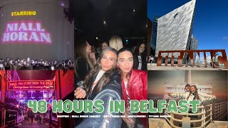 belfast to see NIALL HORAN  titanic museum niall horan concert dirty onion shopping amp more NC [upl. by Aid]