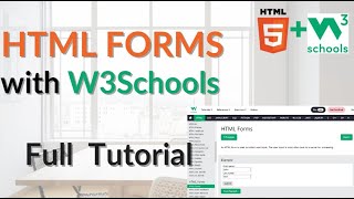 W3Schools HTML Forms Tutorial  All about HTML Forms with W3Schools website in HindiCodeWithHarry [upl. by Assirrac]