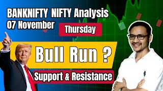 Market Analysis For 7 Nov  Nifty Banknifty [upl. by Galitea]