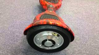 SUV Style Hoverboard With Inflatable 10quot Wheels Reviewed [upl. by Siuraj]