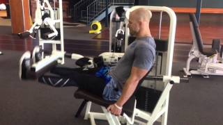 Blood Flow Restriction Training Leg Extensions [upl. by Name]