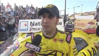 Sam Hornish Jr Wins His First Career Nationwide Race at Phoenix HD [upl. by Mcripley]