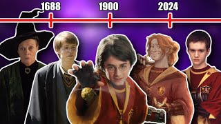 The Entire Timeline of the Gryffindor Quidditch Team 16882024 Harry Potter Explained [upl. by Eiralam]