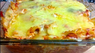 PIZZA PASTA BAKE  Todds Kitchen [upl. by Follansbee683]