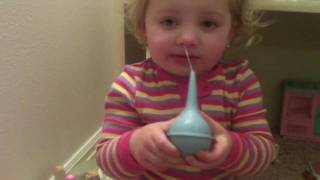 Nose Sucker  699  NoseSuckercom  Baby Nasal Aspirator [upl. by Ingunna]