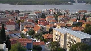 Šibenik  Croatia  Live panorama view [upl. by Nired]