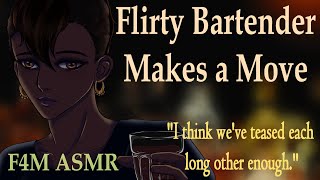 F4M Flirty Bartender Makes the First Move ASMR bartender asmr soothing asmr confession [upl. by Cutlor]