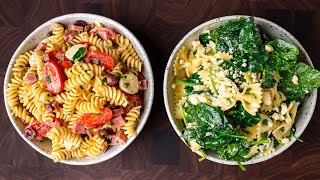 2 Easy Summer Pasta Salads  One Was The Best Seller At The First Place I Worked [upl. by Oivlis937]