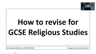 HOW TO REVISE FOR GCSE RELIGIOUS STUDIES  GRADE 9 REVISION TIPS [upl. by Idette]