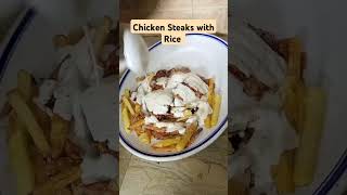 Chicken Steak with Rice karachikitchenkahani food ytshortsvideo recipe [upl. by Akeemahs497]