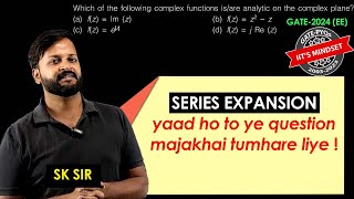 Complex Analysis ka series based GATE 2024 EE question [upl. by Chad]