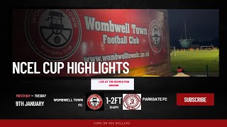 Wombwell Town FC vs Parkgate FC 090124 NCEL CUP [upl. by Eicak]