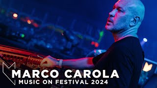 MARCO CAROLA at MUSIC ON FESTIVAL 2024 • AMSTERDAM [upl. by Denny]