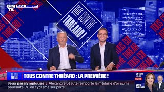 BFMTV  Première de Tous contre Thréard  début  Yves Thréard amp François Gapihan — 30 août 2024 [upl. by Mears]