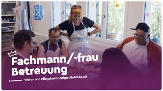 Ausbildung im sozialen Bereich als Fachmannfrau Betreuung  Lehrstellenvideo  Yousty [upl. by Cuthburt]