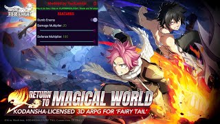 FAIRY TAIL Fierce Fight Mod Gameplay [upl. by Gambrell]