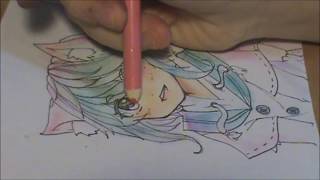 How to Colour with Semi Hard Pastels Tutorial [upl. by Luther432]