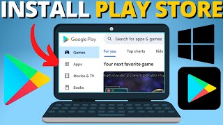 How to Install Google Play Store on PC amp Laptop  Download Play Store on PC [upl. by Amaj639]