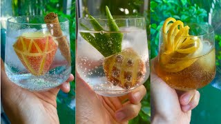 cute cocktail garnish ideas x 3 [upl. by Latihs963]