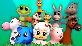 Tier klingen Lied  Deutsch Kinderlied  kinderreime  Animal Sound Song  Farmees Deutschland [upl. by Ahsyek]