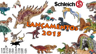 Lançamentos Préhistóricos 2015  Parte 3 Schleich [upl. by Rus]