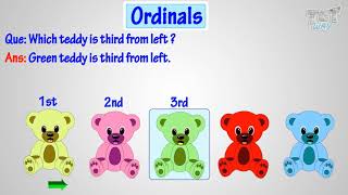 Ordinal Numbers For Kids Grade 1 Math  TutWay [upl. by Ixel]