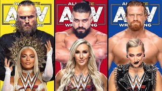 WWE amp AEW Wrestlers Who Are Married to Each Other [upl. by Llerrod]