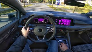 2021 VW Golf 8 GTD  pov test drive [upl. by Hannala]