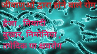 जीवाणु द्वारा होने वाले रोग बैक्टीरिया द्वारा होने वाले रोग bacteria dwara hone wale Rog jivanu kya [upl. by Eniluap]