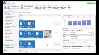 NAV 2016 Sales Order Processing [upl. by Rilda]