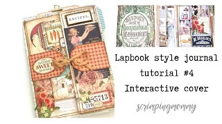 SOLD Lapbook style journal 3 interactive cover [upl. by Allene950]