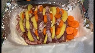 Rychlý a snadný recept na brambory s masem Vše pečené společně [upl. by Seften360]