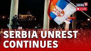 Thousands Gather In Belgrade To Protest Serbian Election Demand Annulment  Serbia News LIVE  N18L [upl. by Ann]