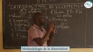 Methodologie de la dissertation a faire au BAC [upl. by Mattland478]