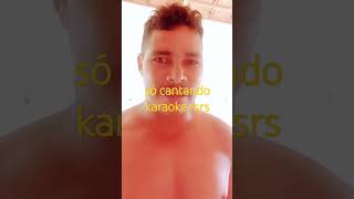 cantando amado Batista folha seca no karaoke [upl. by Nnaillek]