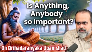 Is anything anybody so important  Acharya Prashanton Brihadaranyaka Upanishad 2017 [upl. by Booker]